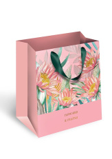 Сумка бумажная премиум